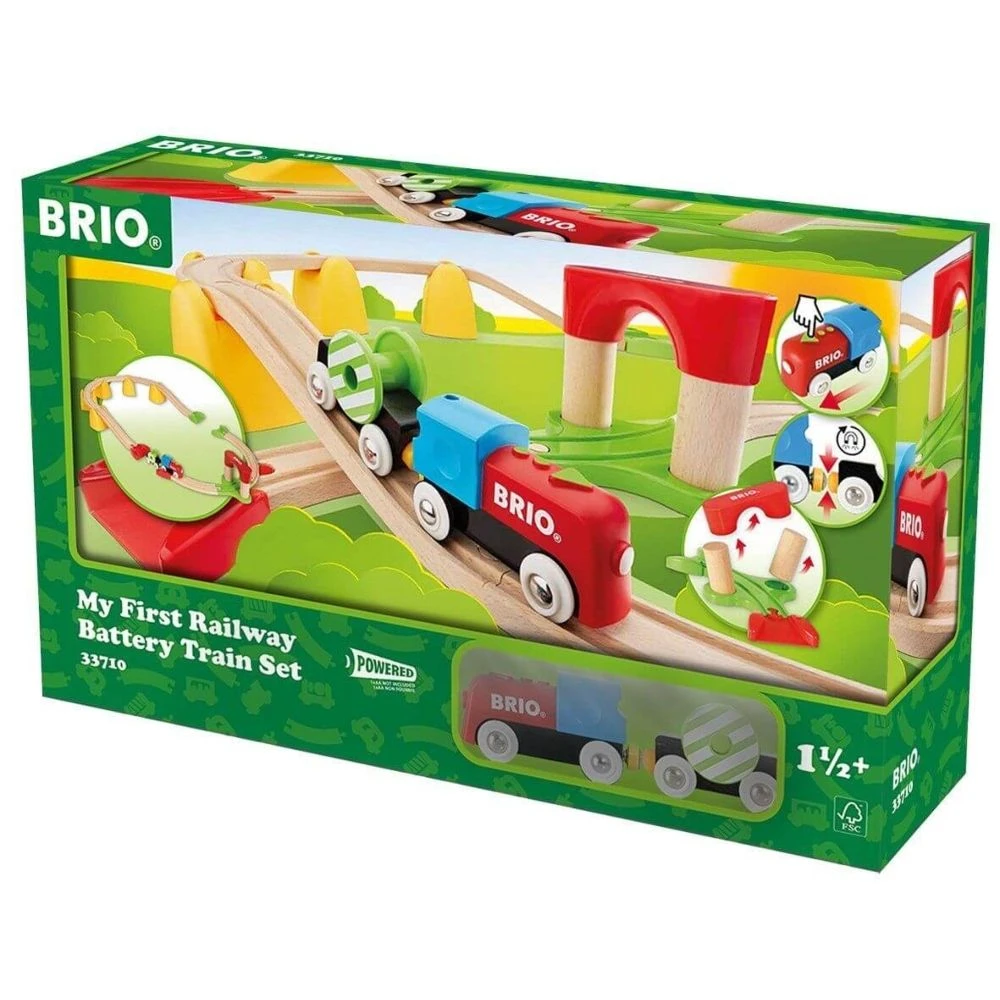 Brio My First Railway Battery Train Set 1 Brio My First Railway Battery Train Set