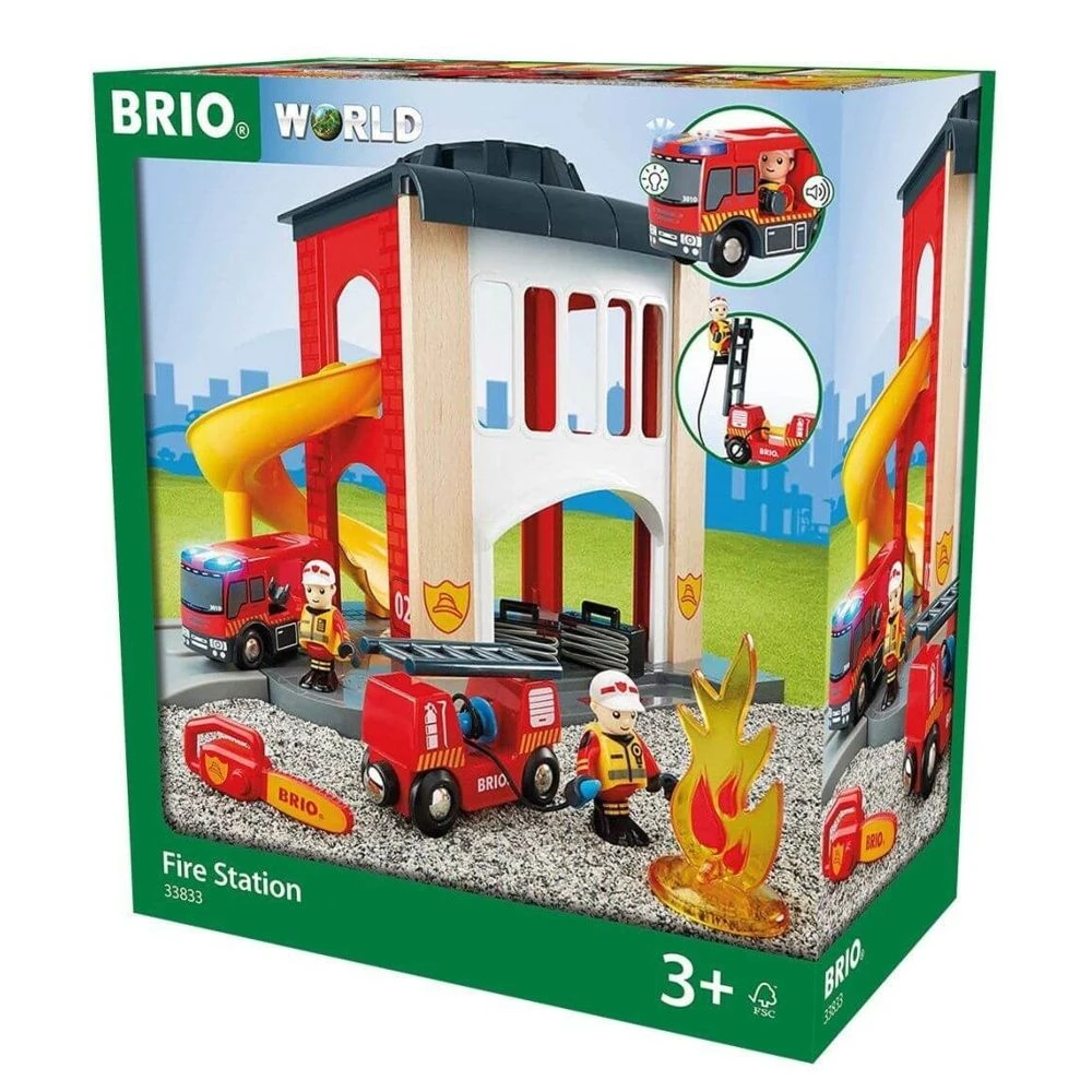 Central Fire Station - Brio World 1 Central Fire Station - Brio World