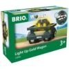 Brio Light-Up Gold Wagon