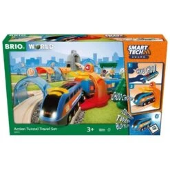 Brio Action Tunnel Travel Set - Smart Tech
