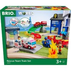 Brio Rescue Team Train Set