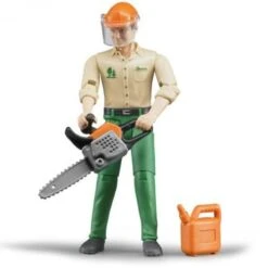 Logging Man With Accessories