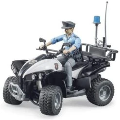 Police Quad With Police Officer
