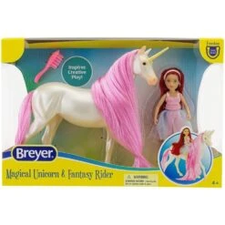 Breyer Unicorn Sky & Rider Meadow 21