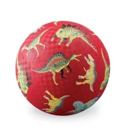Crocodile Creek Dino Red Playground Ball 7 Inch