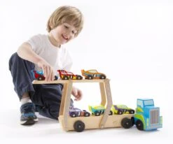Melissa & Doug Jumbo Race Car Carrier