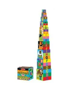 Melissa & Doug Alphabet Nesting & Stacking