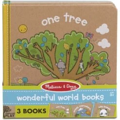 Melissa & Doug Natural Play Book Bundle - 3 Book Set