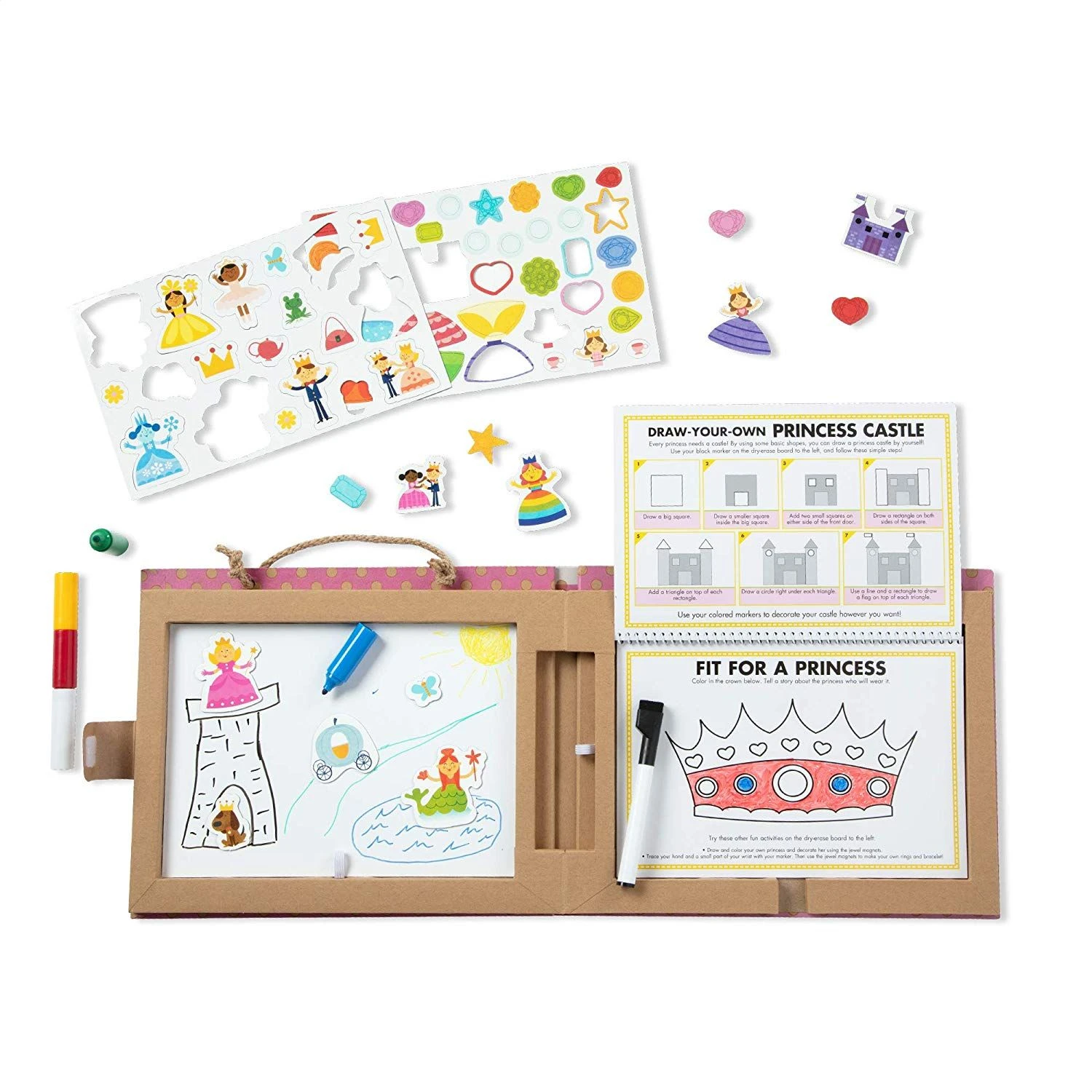 Melissa & Doug Play, Draw Create: Princess 1 Melissa & Doug Play, Draw Create: Princess
