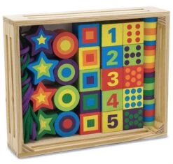 Melissa & Doug Lacing Beads In A Box