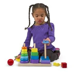 Melissa & Doug Geometric Stacker