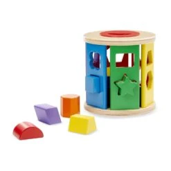 Melissa & Doug MATCH & ROLL SHAPE SORTER