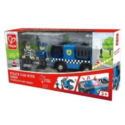 Hape Police Car With Siren (Wooden)