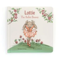 JELLYCAT Lottie Ballet Bunny Book