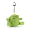 JELLYCAT Ricky Rain Frog Bag Charm
