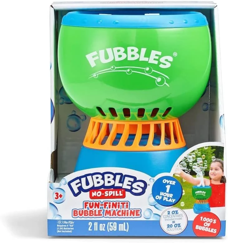 Fubbles Fun-Finiti Bubble Machine 1 Fubbles Fun-Finiti Bubble Machine