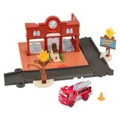 MATTEL Cars Fire Station