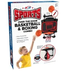 Over The Door Basketball & Boxing Combo