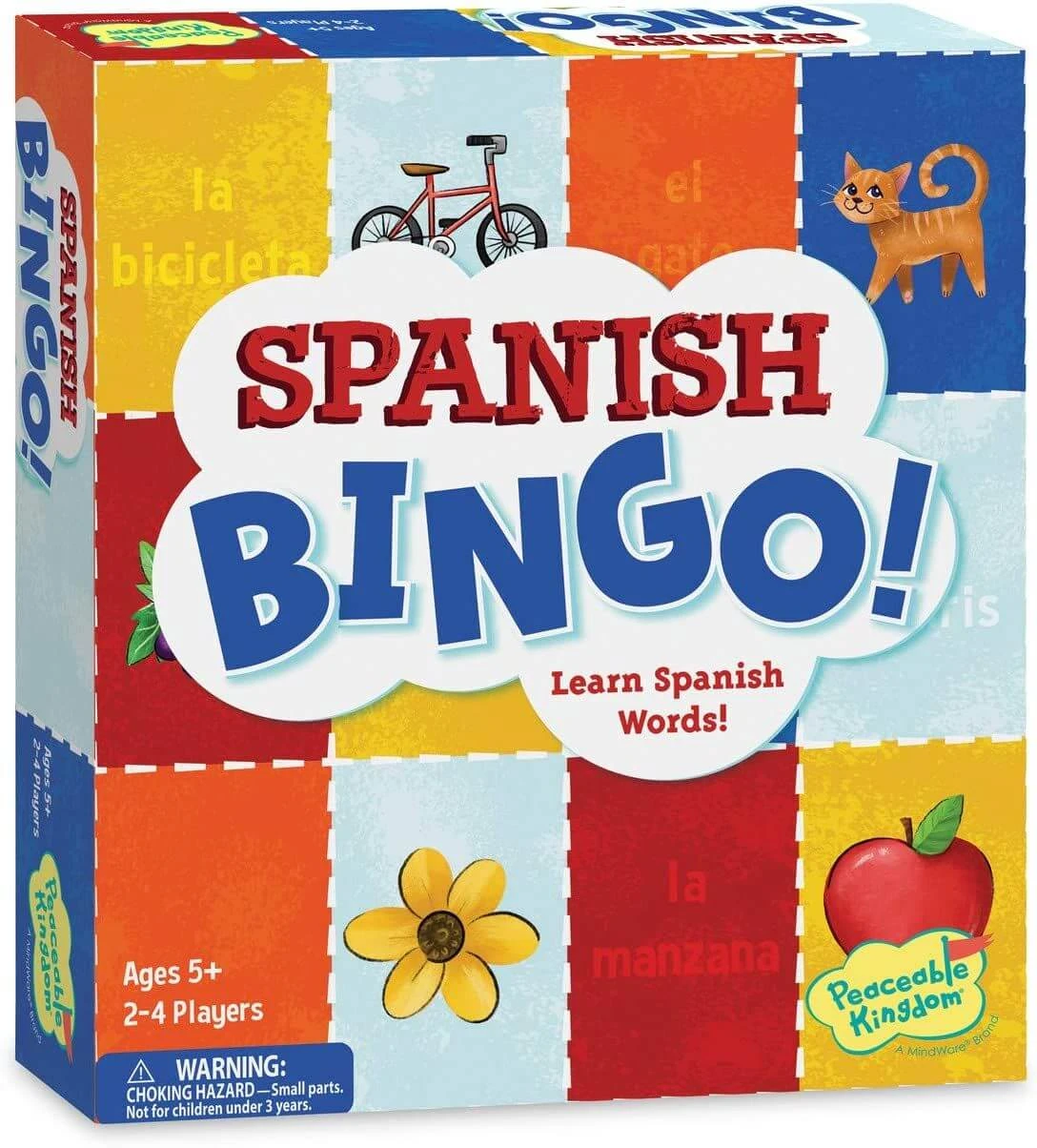 MindWare Spanish Bingo 1 MindWare Spanish Bingo