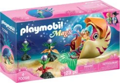 Playmobil Mermaid With Sea Snail Gondola