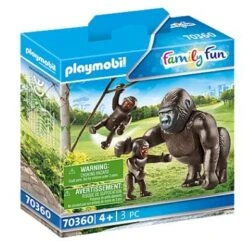 Playmobil Gorilla With Babies