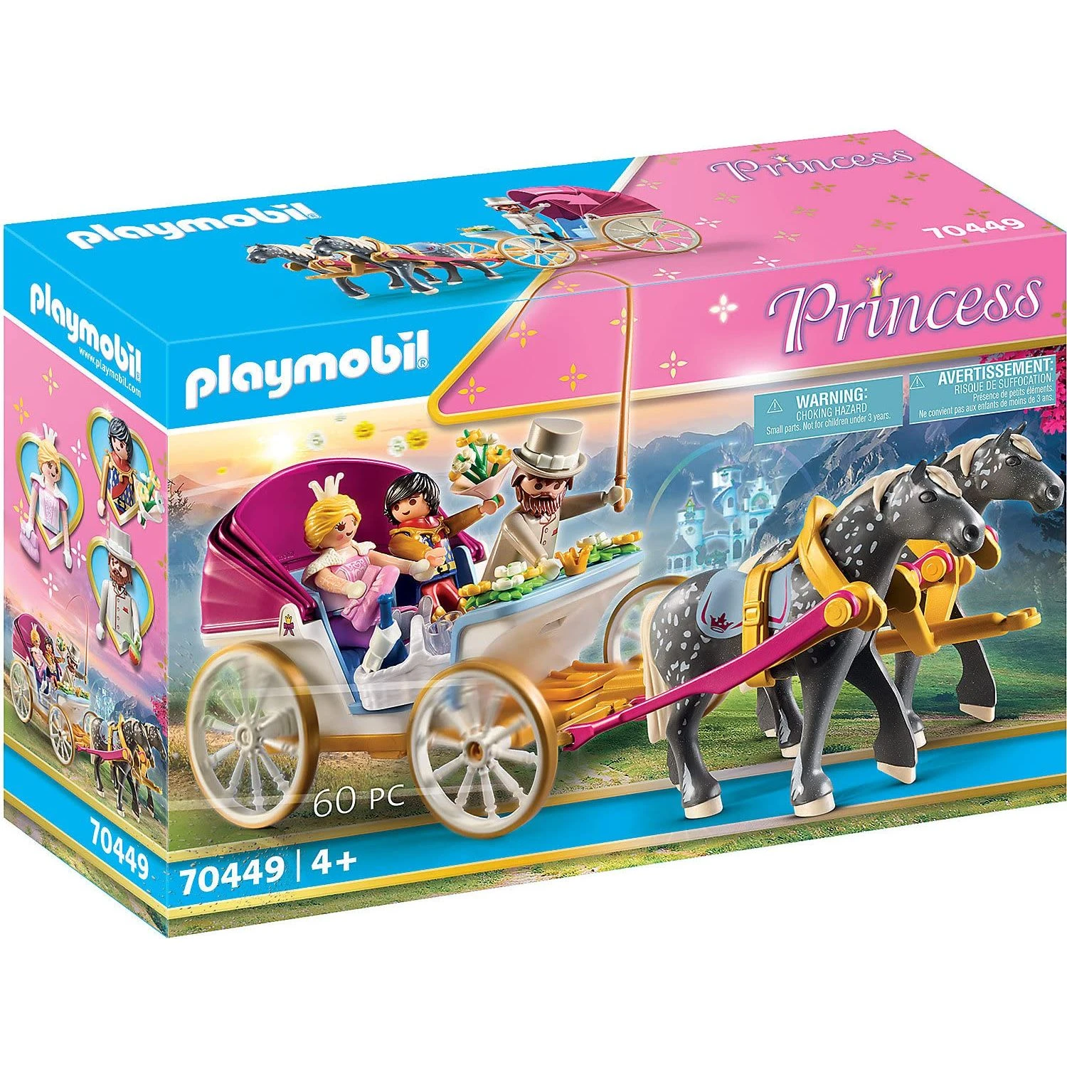 Playmobil Horse Drawn Carriage 1 Playmobil Horse Drawn Carriage