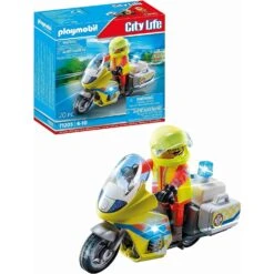Playmobil Rescue Motorcycle