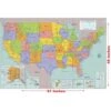 USA Wall Map Lamenated