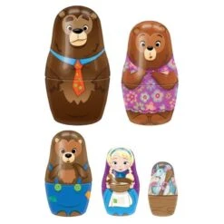 SCHYLLING Goldilocks Nesting Dolls