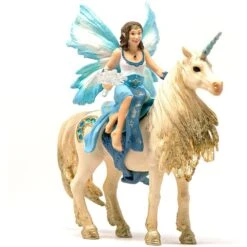 Schleich Eleya & Golden Unicorn