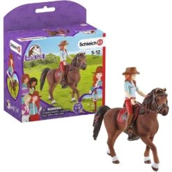 Schleich Hannah & Cayenne (Horse Club)