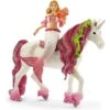 Schleich Mermaid Feya Riding Underwater Unicorn