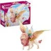 Schleich Fairy In Flight On Winged Lion