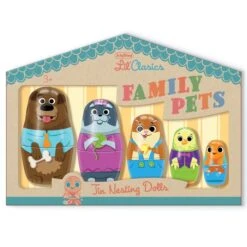 SCHYLLING Family Pets Tin Nesting Dolls (Little Classics)