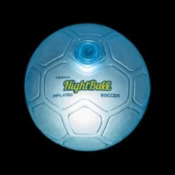 Night Soccer Ball Inf. Blue