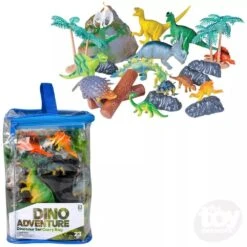 Dinosaur Carry Bag 23 Piece