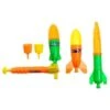 Toysmith Deluxe Water Rocket Set