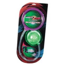 Toysmith Night Zone Skipsation Light Up Skip Ball